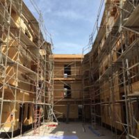 Camerford.04062016.Center Courtyard Scaffolding